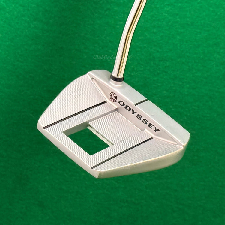 Odyssey White Hot OG 7 Bird 34" Double-Bend Mallet Putter W/ Super Stroke