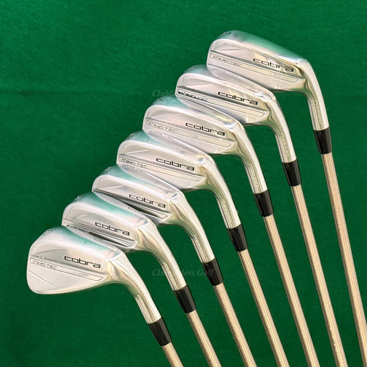 Cobra King Forged Tec ONE '25 5-GW Iron Set AeroTech SteelFiber fc 90 F3 Regular
