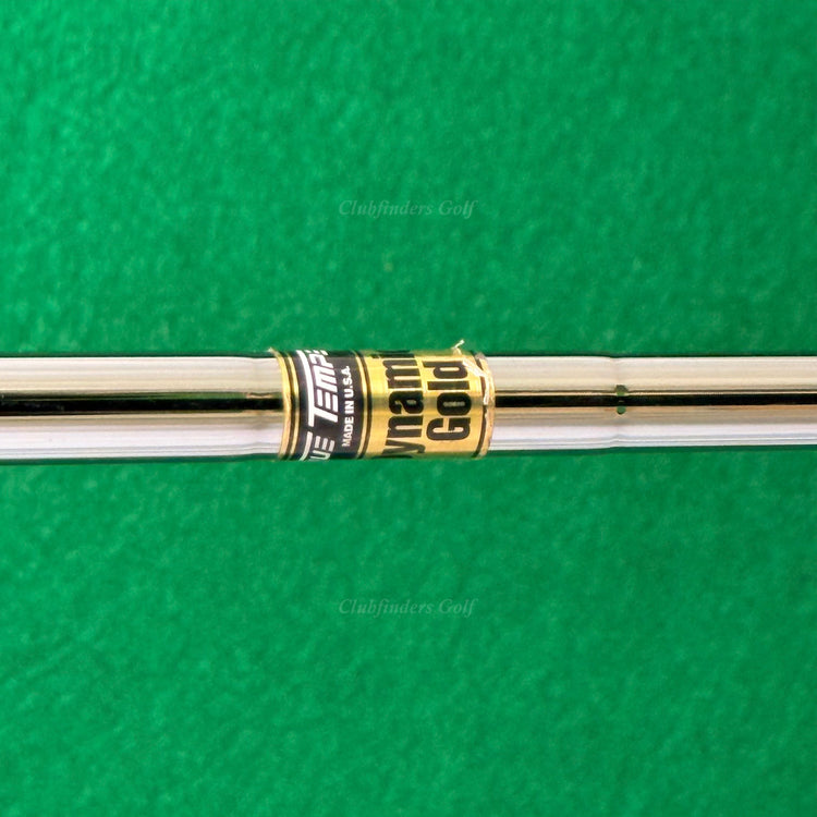Ping G5 Green Dot 4-PW Iron Set Dynamic Gold S300 Steel Stiff