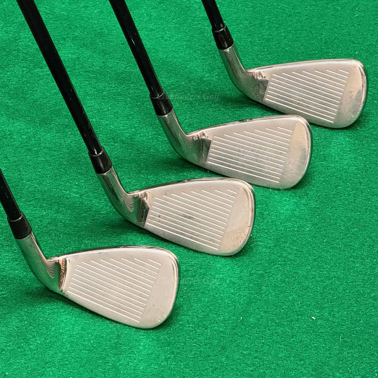 LH Tommy Armour Silver Scot Stainless 3H,4H,5-PW Iron Set Factory Uniflex *Read*
