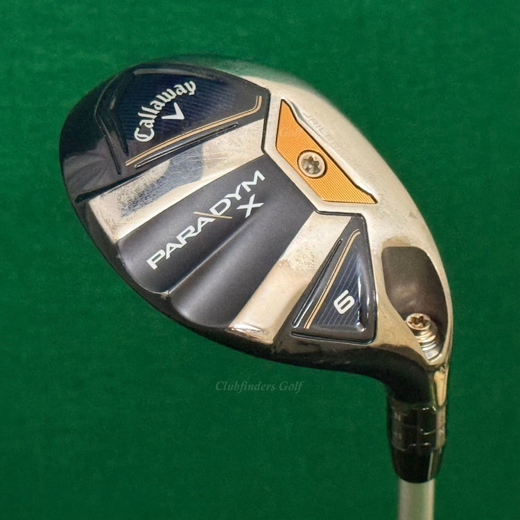 Callaway Paradym X 27° 6 Hybrid Aldila Ascent 50G Graphite Seniors w/ HC