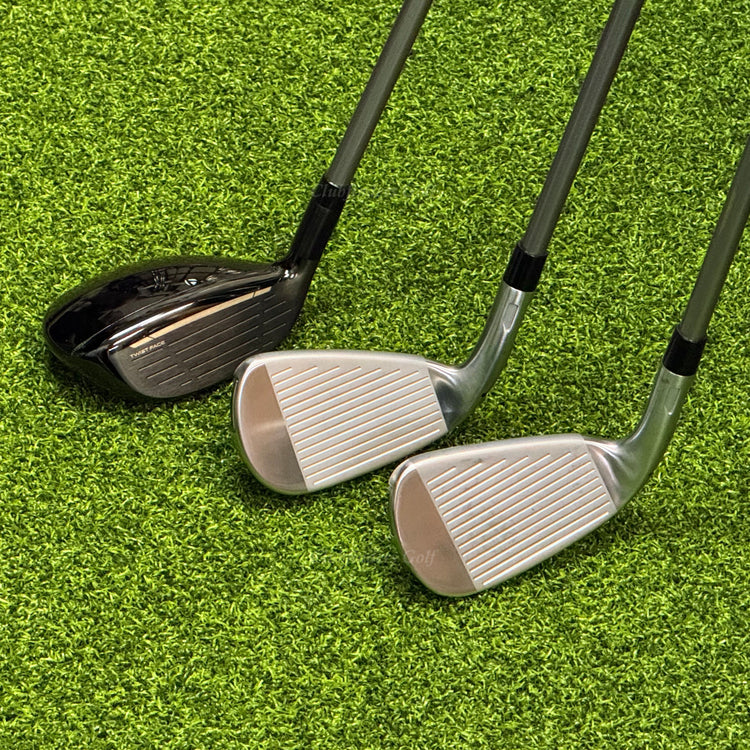 TaylorMade Qi HL 5H, 6-AW Combo Iron Set Speeder NX 50-A Graphite Senior w/HC