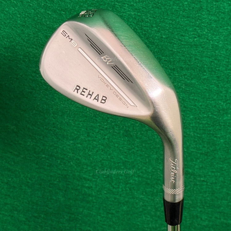 Titleist Vokey SM9 Chrome 58-8M 58° Lob Wedge DG TI 115 Spinner Steel Wedge Flex