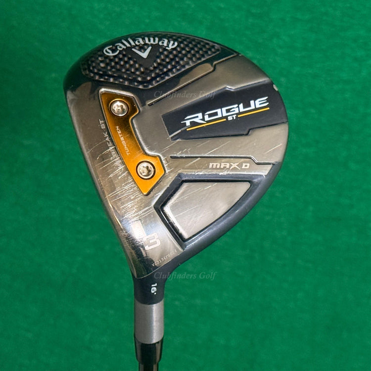 LH Callaway Rogue ST MAX D 16° Fairway Wood 3 Tensei Blue AV Series 65 Regular