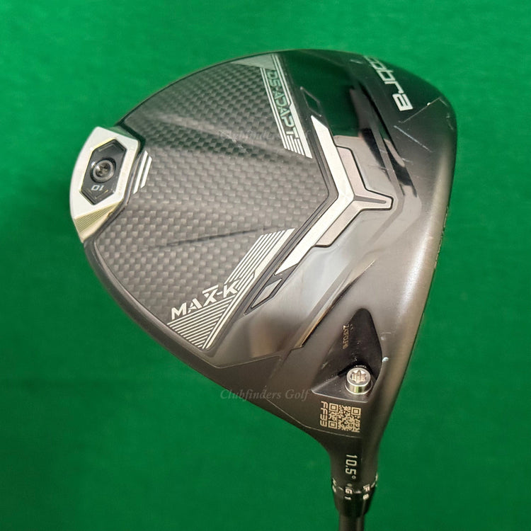 Cobra DS-ADAPT MAX-K 10.5° Driver HZRDUS Yellow 6.0 63g Graphite Stiff w/HC
