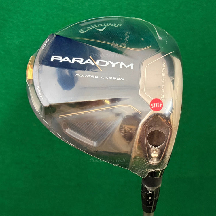 NEW Callaway Paradym 10.5° Driver 5 Fujikura AIr Speeder 50-S Stiff w/ HC