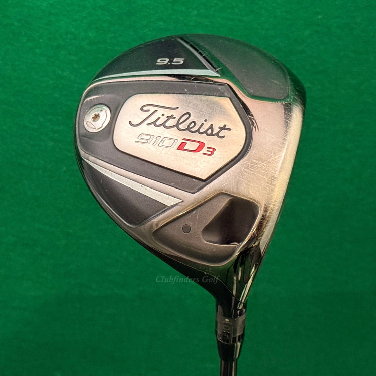 Titleist 910D3 9.5° Driver Mitsubishi Diamana 'ahina 72-S Graphite Stiff *DENT*
