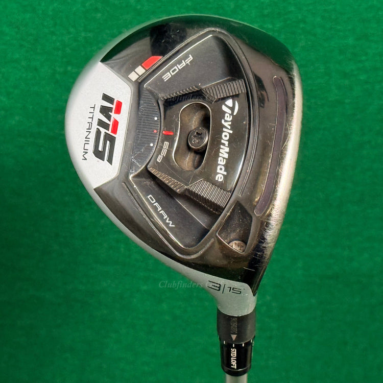 TaylorMade M5 Titanium 15° Fairway 3 Wood Tensei CK Series 65-S Graphite Stiff