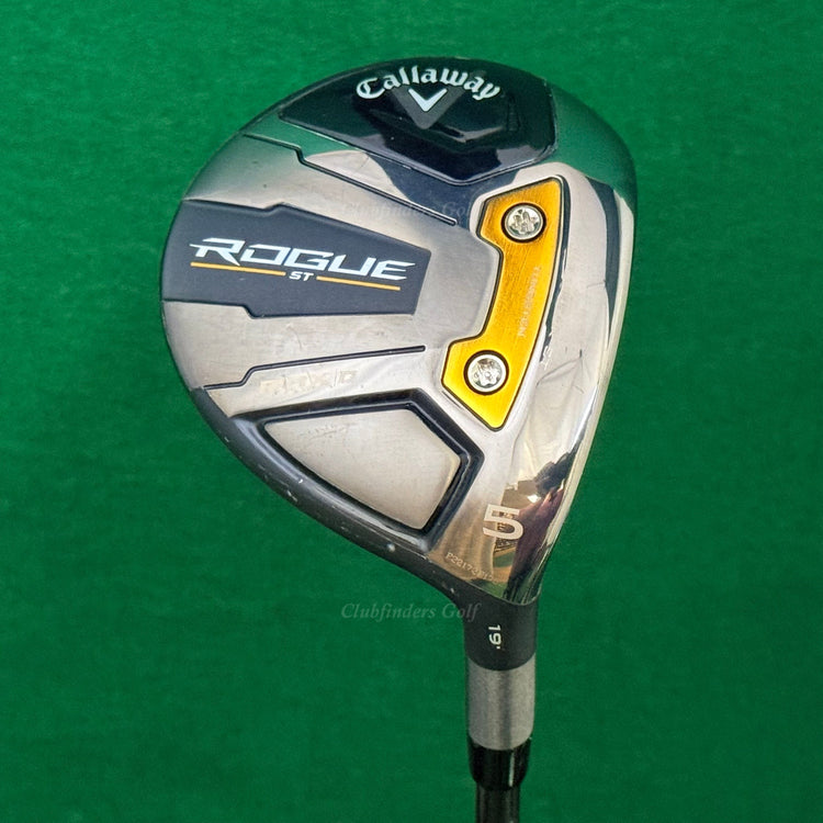 Callaway Rogue ST MAX D 19° Fairway Wood 5 Project X PXv 62G 6.0 Graphite Stiff