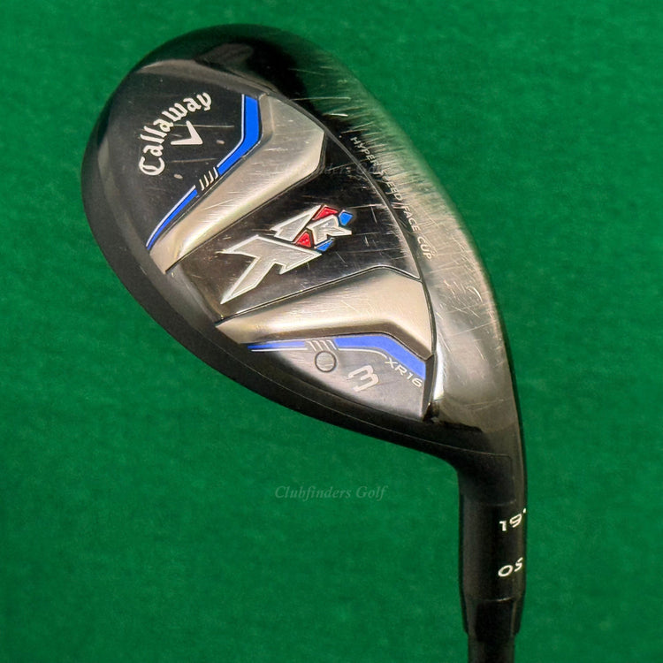 Callaway XR16 OS 19° 3 Hybrid Mitsubishi Fubuki AT 60-S Graphite Stiff