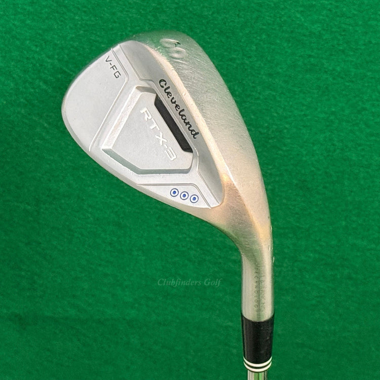 Cleveland RTX-3 V-FG Tour Satin 60-14 60° Lob Wedge Dynamic Gold Wedge Flex