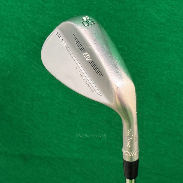 Titleist Vokey SM9 Tour Chrome 50-8F 50° Gap Wedge Vokey Design Wedge Flex