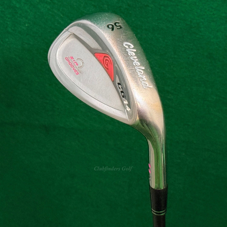 Lady Cleveland CG14 Chrome 56-14 56° Sand Wedge W Series 59g Graphite Ladies