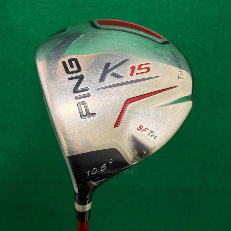 LH Ping K15 SF Tec Titanium 10.5° Driver Ping TFC 149 D Graphite Regular