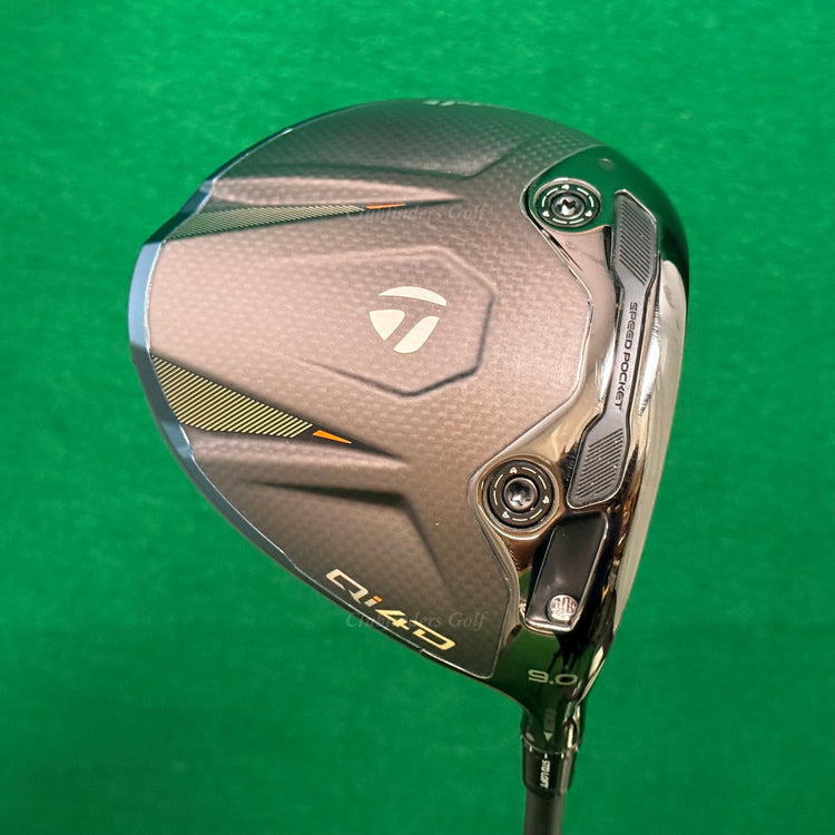 TaylorMade Qi4D 9° Driver TaylorMade Mitsubishi REAX Blue 50X Extra Stiff w/ HC