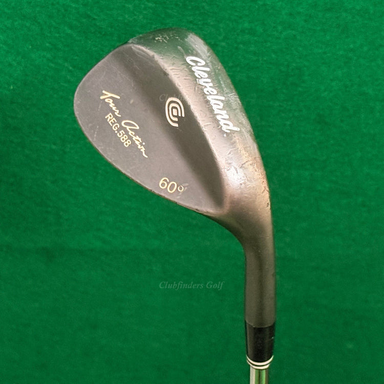 Cleveland Tour Action REG 588 Black 60° Lob Wedge Dynamic Gold Steel Wedge Flex