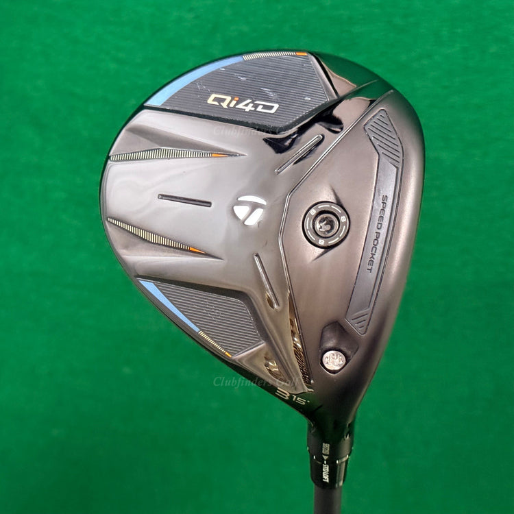 TaylorMade Qi4D 15° Fairway Wood 3 REAX 65-X Graphite Extra Stiff w/ HC