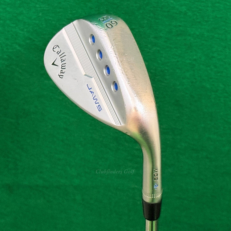 Callaway MD5 Jaws Chrome 60-10S 60° Lob Wedge DG 115 Spinner VSS TI Wedge Flex