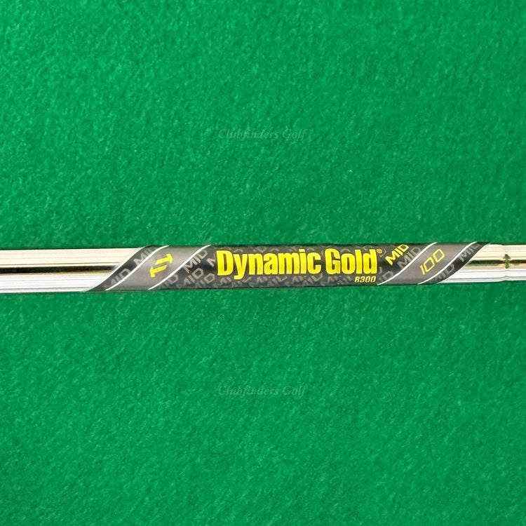 Srixon ZXi5 i-Forged 5-AW Iron Set Dynamic Gold 115 Mid Steel R300 Steel Regular