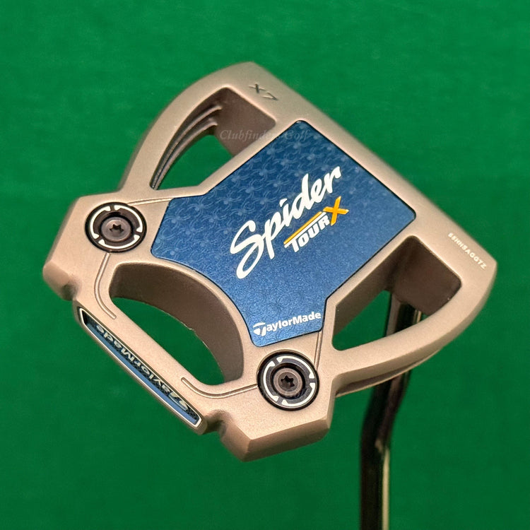 TaylorMade Spider Tour X X7 Double-Bend 35" Putter KBS w/ Super Stroke & HC