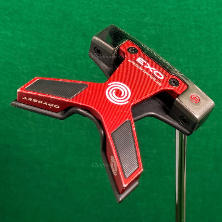 Odyssey EXO Indianapolis S 35" Slant-Neck Mallet Putter Golf Club W/ HC