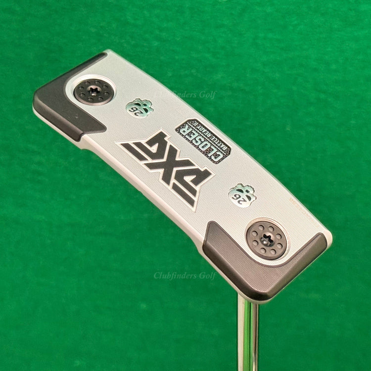 PXG Battle Ready II CLOSER 35.25" Flow-Neck Wide Blade Putter w/ Super Stroke