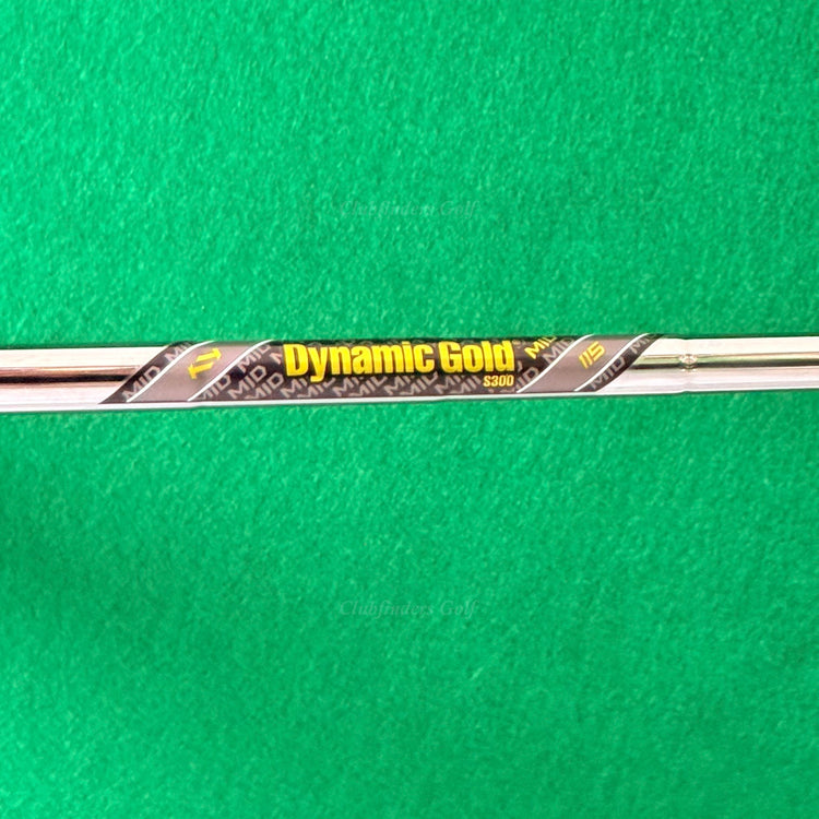 NEW New Level 702+ Forged Chrome 4-PW Iron Set Dynamic Gold 115 S300 Steel Stiff