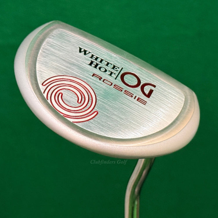 Odyssey 2023 White Hot OG Rossie 34" Double-Bend Mallet Putter w/ HC
