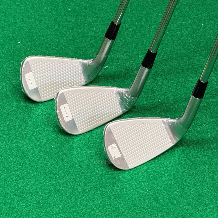NEW New Level 702+ Forged Chrome 4-PW Iron Set Dynamic Gold 115 S300 Steel Stiff