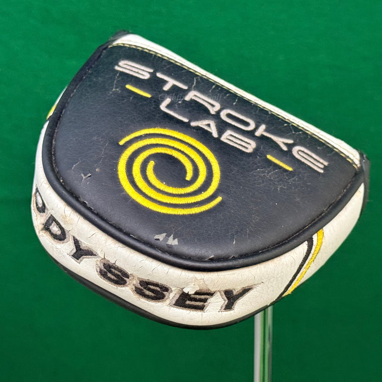 Odyssey Stroke Lab Seven S Black 34.5" Slant-Neck Mallet Putter w/ HC