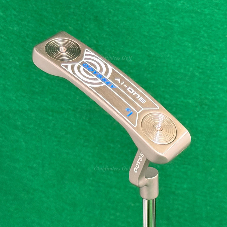Odyssey Ai-ONE #1 Silver CH 33" Crank-Hosel Putter Odyssey Stroke Lab 90 w/HC