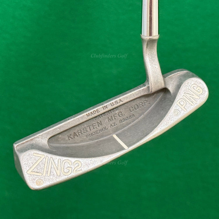 LH Ping Zing 2 Stainless Flow-Neck 35.5" Patented Putter Golf Club Karsten