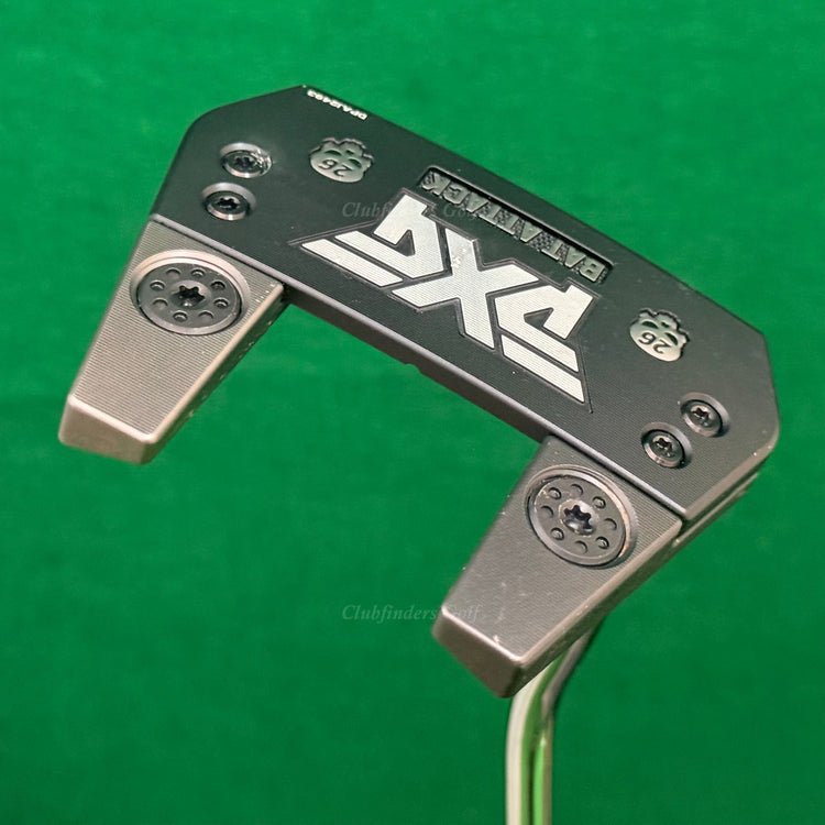 PXG Battle Ready Bat Attack 34.5" Double-Bend Mallet Putter Golf Club