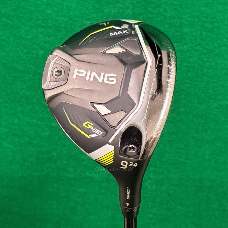 Ping G430 MAX 24° Fairway Wood 9 Projwct X HZRDUS Smoke RDX 70g 6.0 Stiff w/ HC