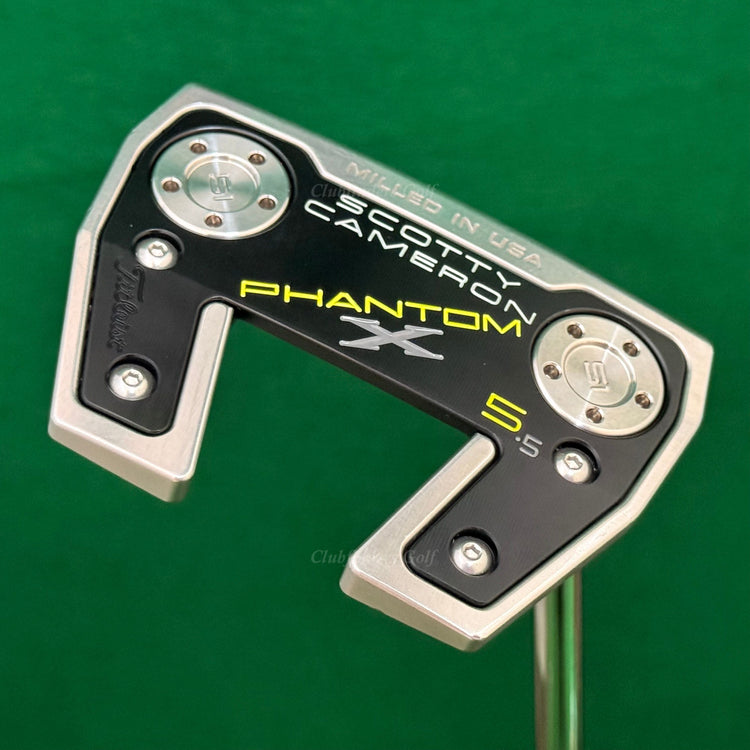 Scotty Cameron 2021 Phantom X 5.5 Slant-Neck 34" Putter Golf Club w/ Headcover