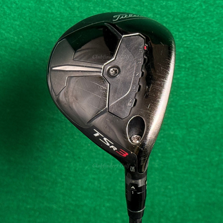 Titleist TSR3 15° Fairway Wood Aldila Rogue 130 MSI 70S Graphite Stiff