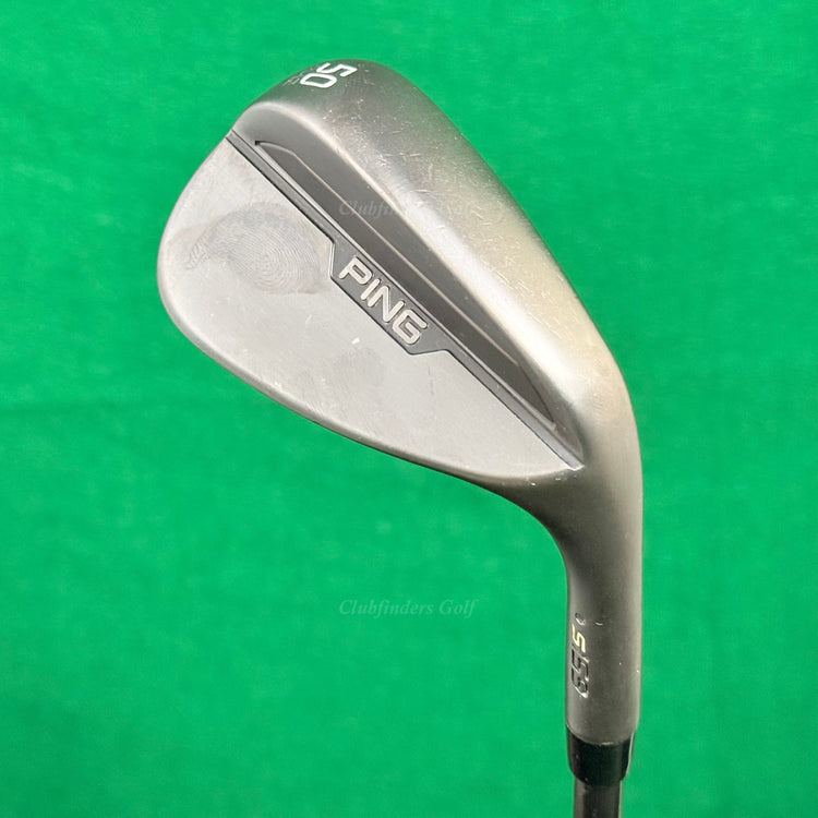 Ping S159 Midnight Black Dot 50-S12 50° Gap Wedge Project X LZ Onyx 6.0 Stiff