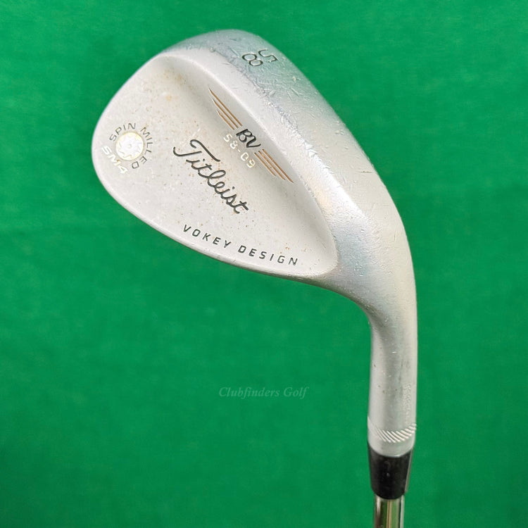 Titleist Vokey SM4 Tour Chrome 58-9 58° Lob Wedge Vokey Design Steel Wedge Flex