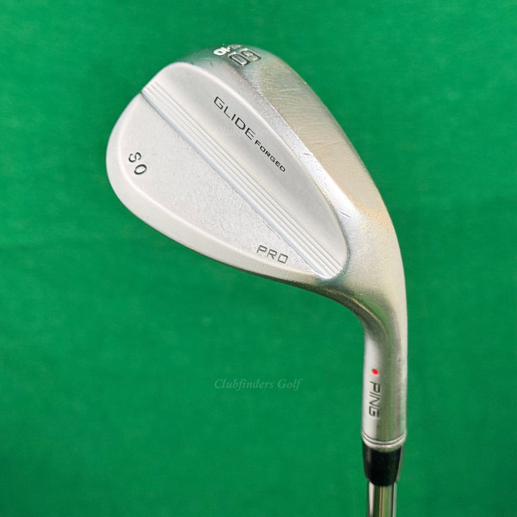 Ping Glide Forged Pro Red Dot 60-S10 60° Lob Wedge Rifle 6.5 Steel Extra Stiff