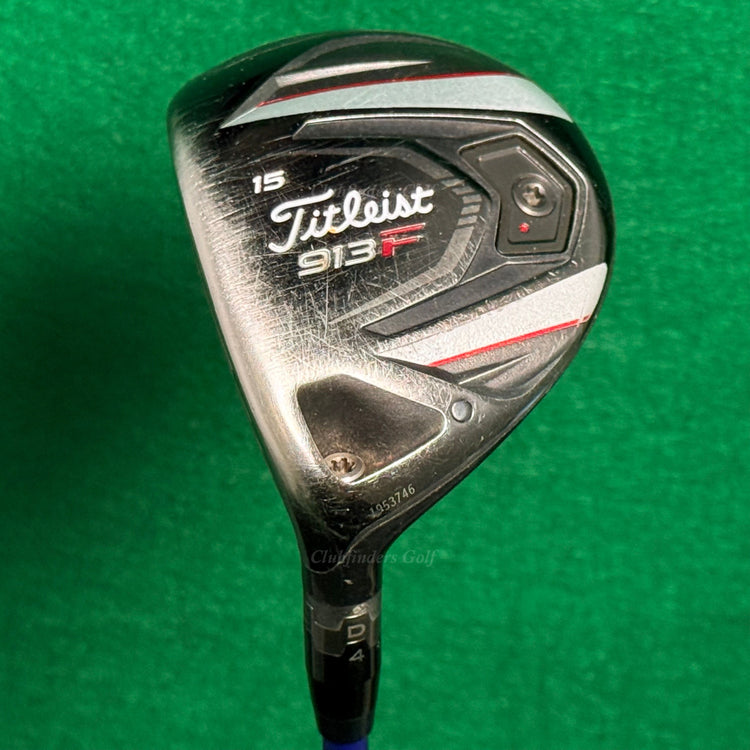 LH Titleist 913F 15° Fairway Wood Mitsubishi Rayon Diamana S+ 72 Regular