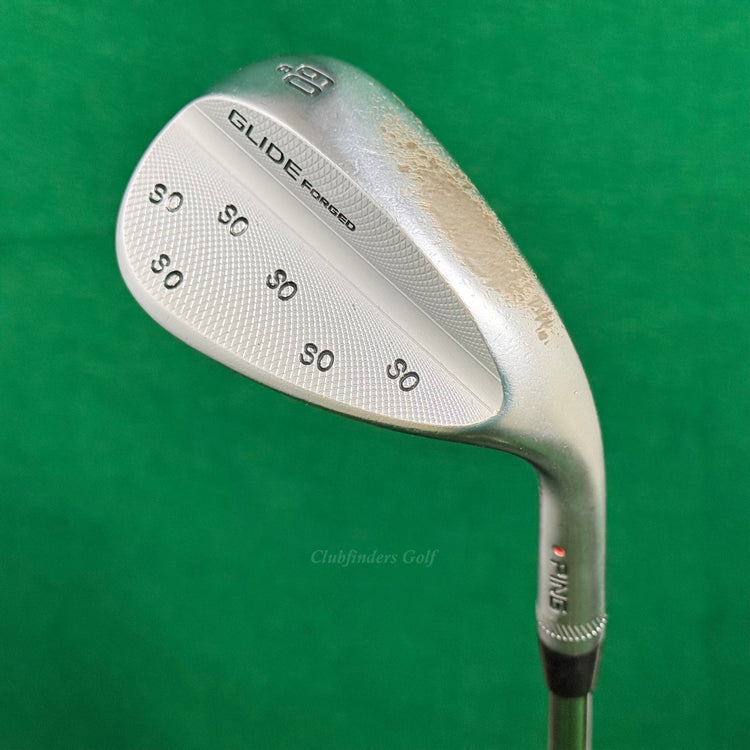 Ping Glide Forged Red Dot 60-8 60° Lob Wedge Rifle 6.5 Steel Extra Stiff