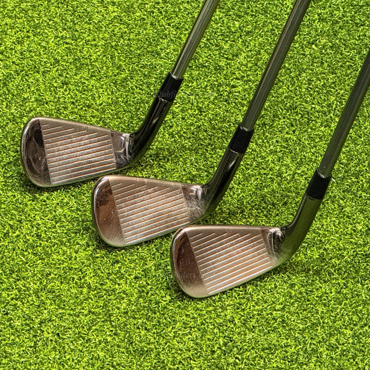 Callaway Apex Pro '19 Forged Smoke 4-PW Iron Set Catalyst 100 CW 6.0 Stiff