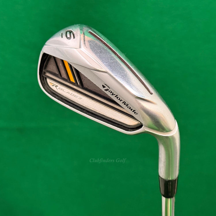 TaylorMade RBladez RocketBladez Single 6 Iron KBS Max MT 85-R Steel Regular
