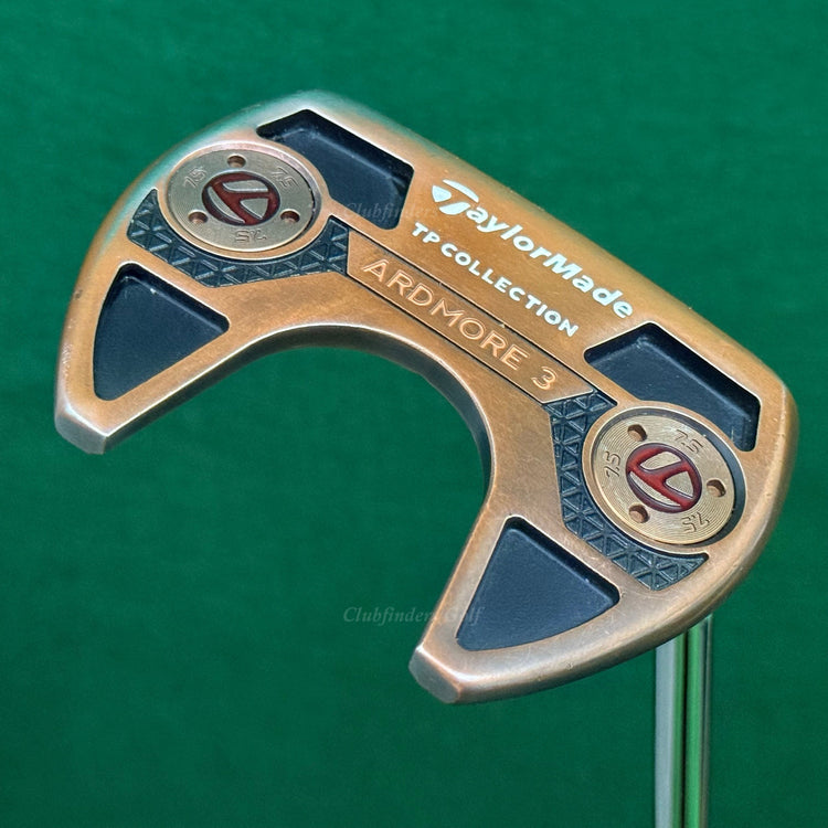 TaylorMade TP Collection Ardmore 3 Black Copper 35" Putter w/ Super Stroke