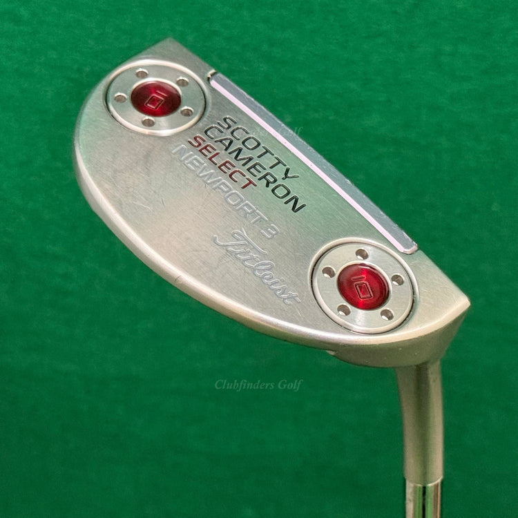 Scotty Cameron 2019 Select Newport 3 35" Heel-Shaft Mid-Mallet Putter Titleist