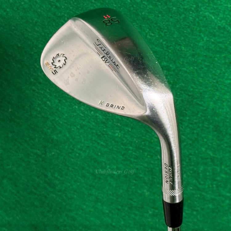 Titleist Vokey SM5 Tour Chrome 58-11K 58° Lob Wedge Factory Steel Wedge Flex