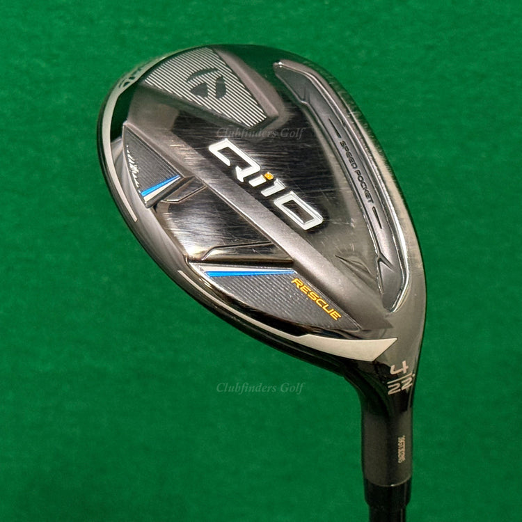 TaylorMade Qi10 Rescue 22° 4 Hybrid Fujikura Ventus TR Blue HB 7-S Stiff w/HC