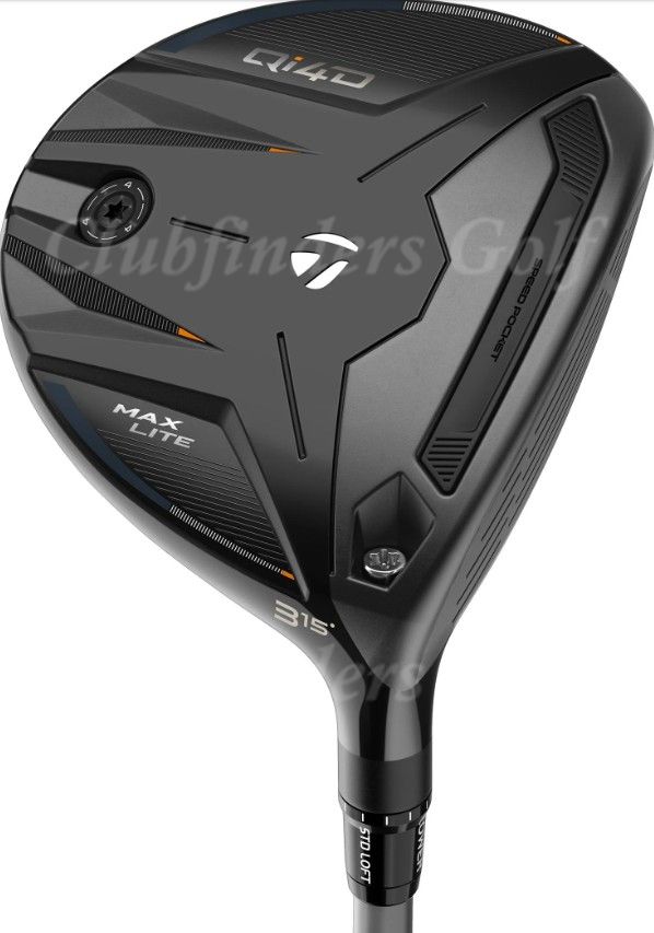 NEW TaylorMade Qi4D MAX Lite 18° 5 Fairway Wood Mitsubishi REAX 45 Regular W/hc
