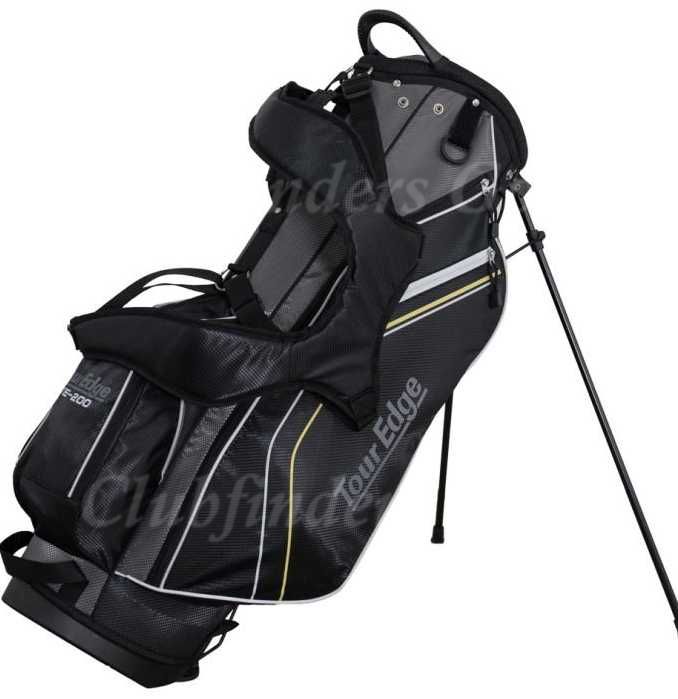 NEW LH Tour Edge TE-200 12-Piece Complete Set Factory Steel Uniflex w/Stand Bag