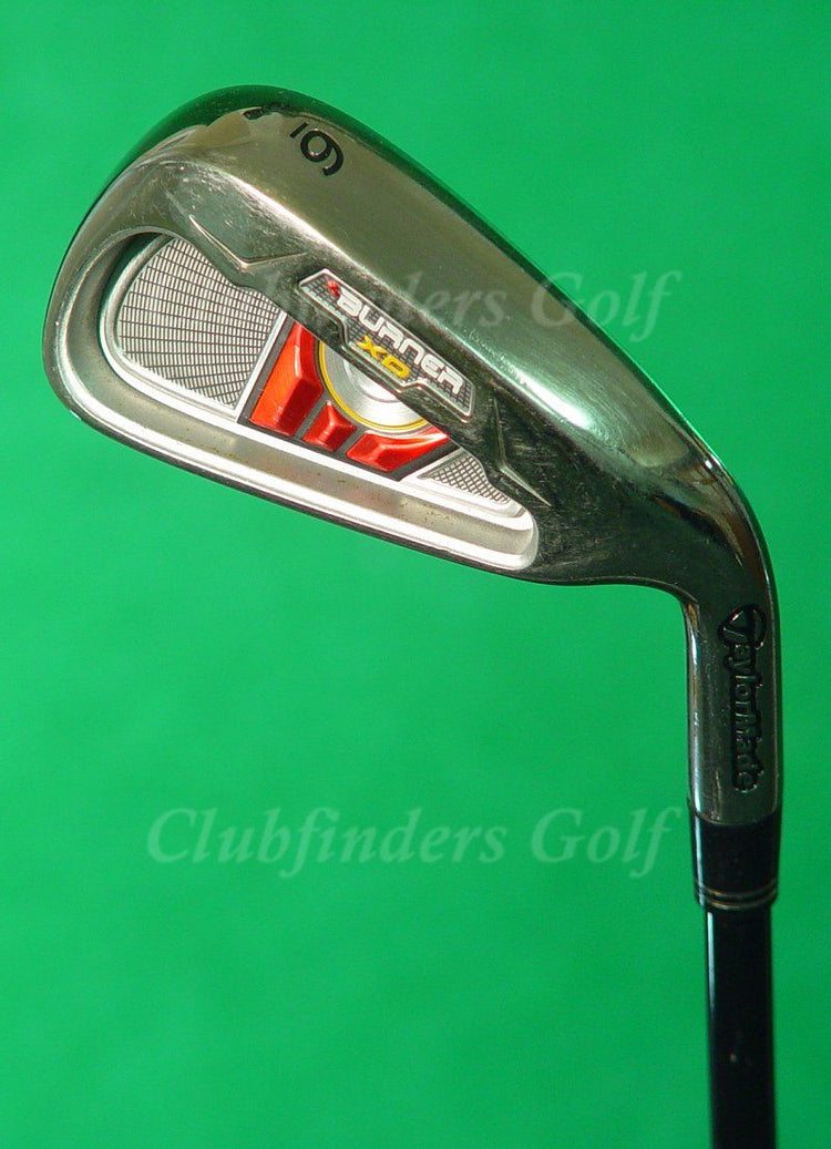 TaylorMade Burner XD Single 6 Iron REAX Superfast 65g Graphite Senior